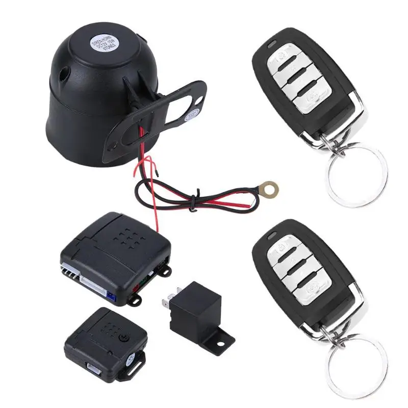 

VODOOL 12V Car Vehicle Auto Burglar Alarm Protection Keyless Entry Security System for Universal Car High Quality Burglar Alarm