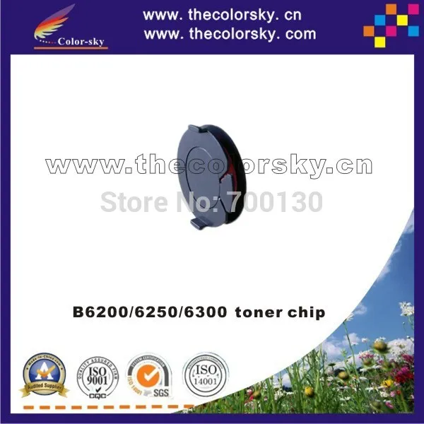 4PCS/Lot Compatible RF IC Reset Laser Printer Toner Chip for OKI B6200 B6250 B6300 B 6200 6250 6300 10K BK (TY-OB6200) | Компьютеры и