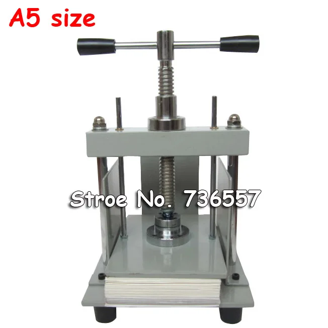 A5 size Manual flat paper press machine for photo books invoices checks booklets Nipping | Канцтовары для офиса и дома