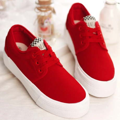 red white and blue platform sneakers
