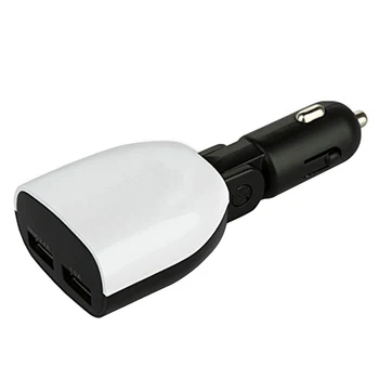 

Dual Usb Car Charger 3.4A Output LED Digital Display Smart Cigarette Lighter Car Charger For iPhone 6s Samsung Mobile Phone