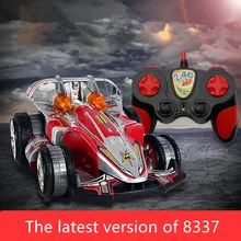 RC боец автомобиля 8337 2.4 г вращение на 360 градусов дистанционного управления трюк автомобиля ребенок Гоночная машина игрушки с красочными свет rc игрушки ребенок подарок