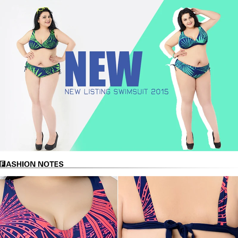 Overstijgen Beheer weggooien XL-5XL Plus Size Badmode Grote Maat Sexy met een Hoge Taille Hip Bikini  Draad Gratis Badpakken Bikini wimwear Voor Grote meisje - AliExpress