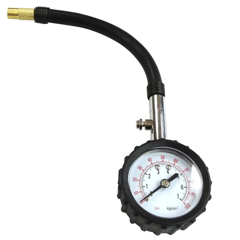 

Truck Auto Vehicle Tire Pressure Gauge Tyre Air Gauges Table Tester Meter 0-100 PSI Meter Vehicle Tester Monitoring System