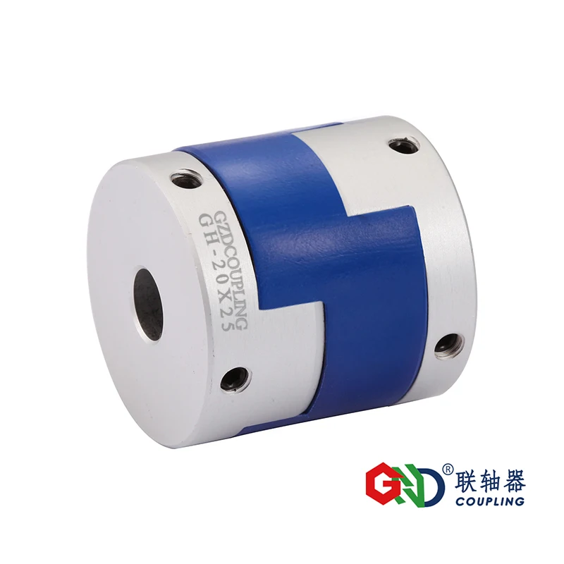

Aluminium material D25 L28 Oldham Coupler Power Transmission Parts Shaft Couplings GH cross slide block top wire series