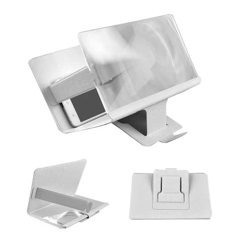 

3D Movie Screen Enlarge Portable Folding Stand Smart Mobi
