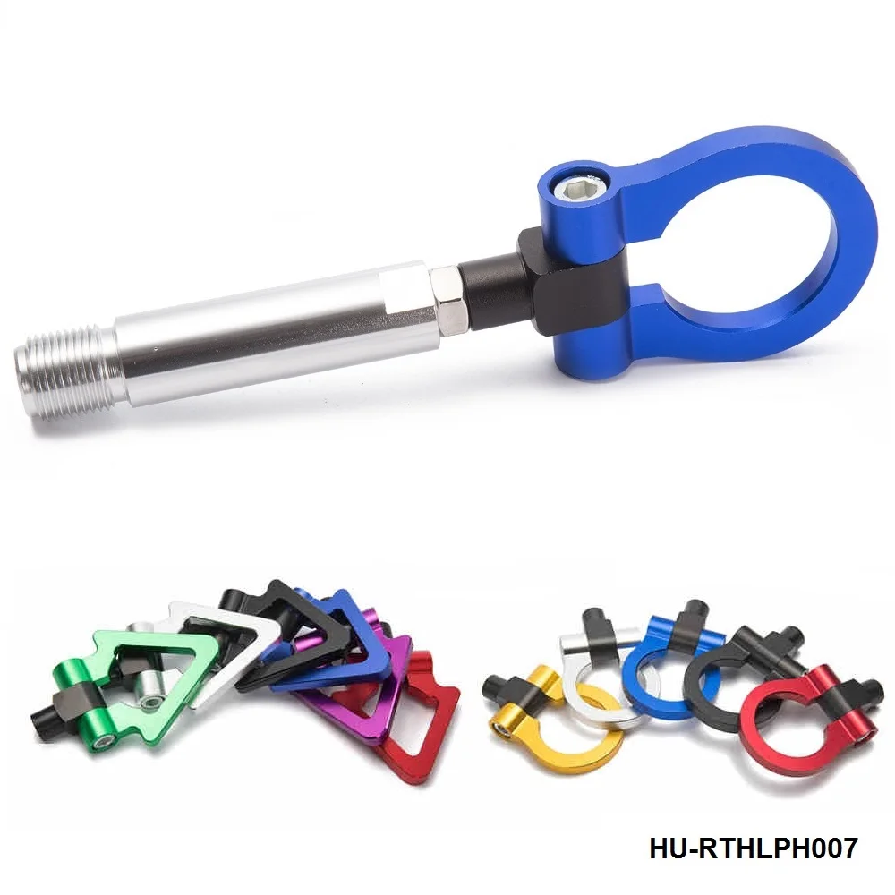 Jdm سيارة البليت الألومنيوم المسمار على الجبهة الخلفية Jdm السيارات سحب هوك حلقة كيت لتويوتا ياريس القديمة HU-RTHLPH007