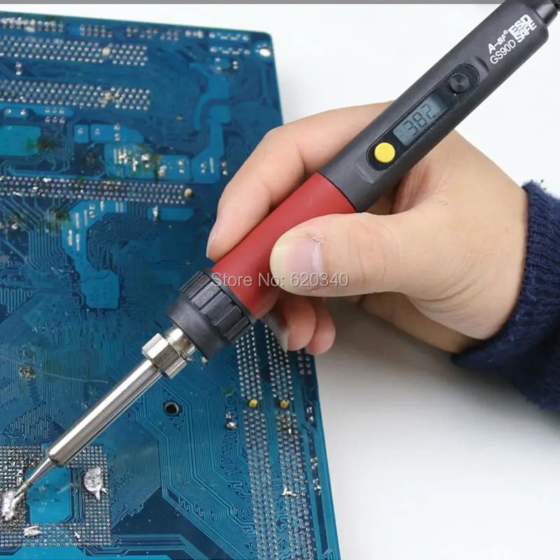 

A-BF GS90D 90W Digital LCD Electric soldering iron Adjustable temperature Electric Soldering station 220v/110v Free shipping