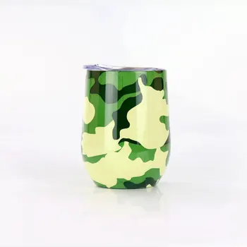 

Free Custom Red Wine Glass Ice Beer Mug Cold Coffee Cup 9oz Stainless Steel Vacuum flask Office Drinking Water Christmas Gift Q3