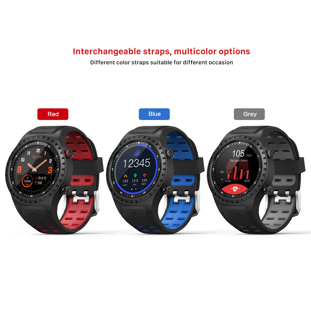 Interpad M1 MTK2503 gps Смарт часы для мужчин Bluetooth мульти спортивные Smartwatch поддержка компаса барометр наручные часы для iOS Android