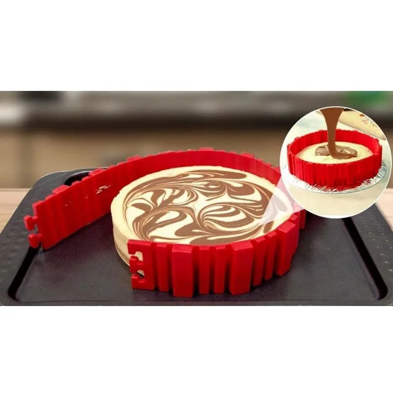 

4PCS Cake Molds Bakeware Baking Tools Magic Molds Cake Decoration Tools Bread Pan forms Cake Molds Silicone Form Fondant Molds