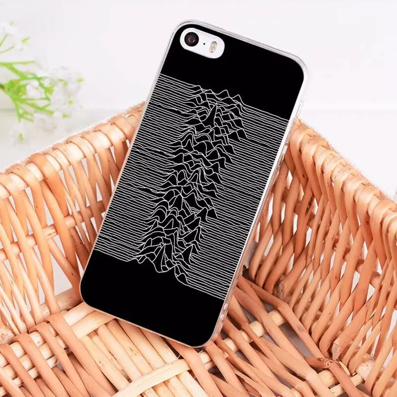 MaiYaCa joy division unknown pleasures прозрачный мягкий ТПУ чехол для телефона чехол для iPhone X 6s 7 7plus 8 8Plus 4S 5S 5C Чехол - Цвет: 3