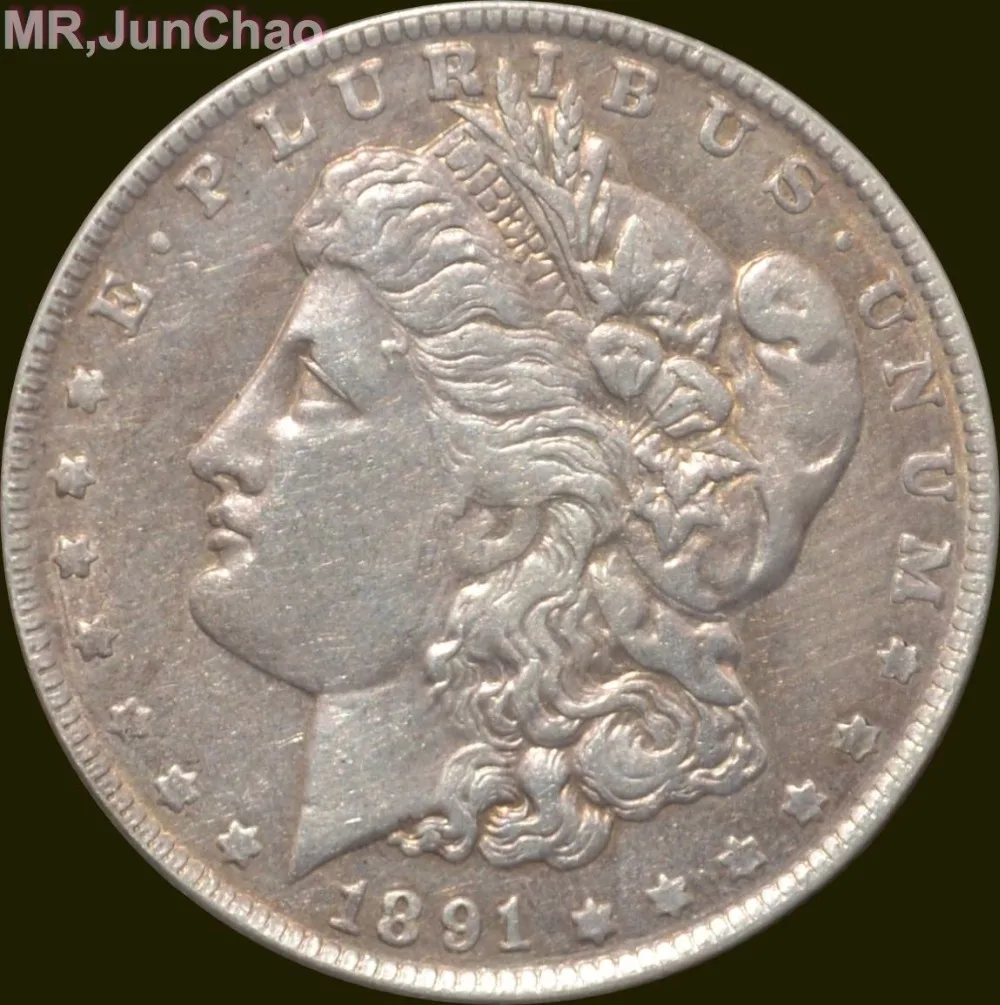 

U.S. 1891-CC Morgan One Dollar 90% Silver Copy Coins Can Choose Many Kinds to Make Old Style