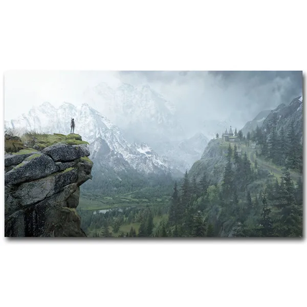 

Nordic Style Lara Croft - Rise Of The Tomb Raider Wall Art Canvas Painting Poster Game Pictures For Living Room Decoration 017