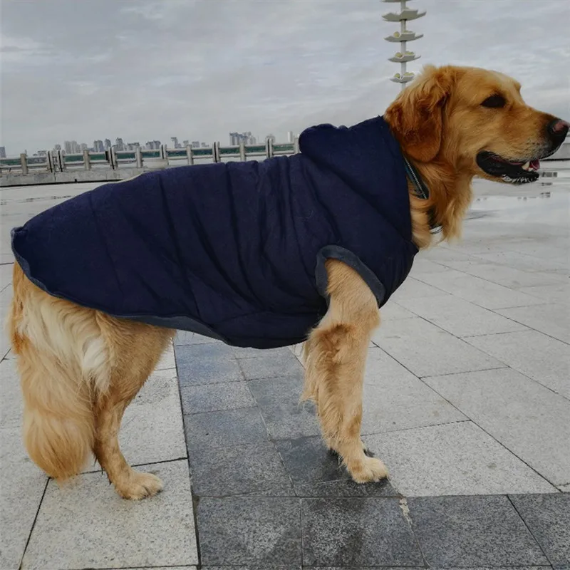 

Big Dog Coat Jacket Large Dog Clothes Winter Samoyed Golden Retriever Siberian husky Labrador Big Pet Clothing Outfit