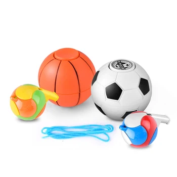 

Basketball Football Fidget Spinner Hand Spinner Gift Whistle Antistress Figet Spiner Toys for Children Finger Spinner Toy SL564