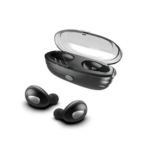K3 TWS In-Ear Bluetooth V5.0 спортивная Гарнитура беспроводной мини-наушник 3D стерео наушники HIFI гарнитура для iOS Android телефонов - Цвет: Серебристый
