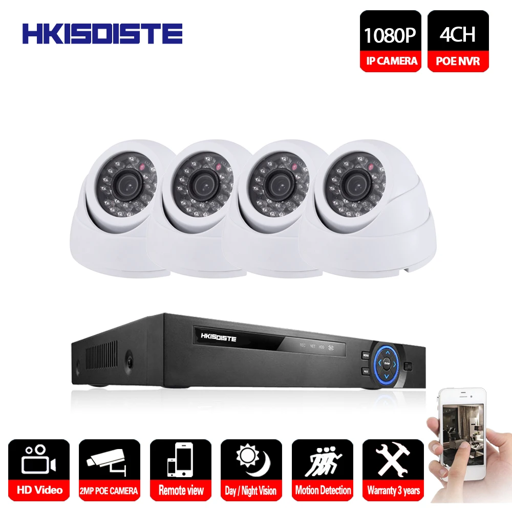 

HD 4CH NVR 5.0MP POE CCTV camera System Kit 5MP Indoor Outdoor Waterproof IP Camera POE home security Video Surveillance set