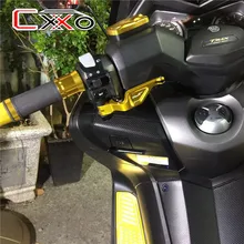 Для yamaha TMAX 500 2008-2011 TMAX 530 2012 2013 XP530 Красный Алюминиевый Рычаг стояночного тормоза цельный