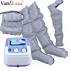 Masseur à Compression d'air, contrôleur de Circulation sanguine, pompe à envelopper, ensemble pour Double bras, jambes, tour de taille, Massage relaxant ► Photo 1/6