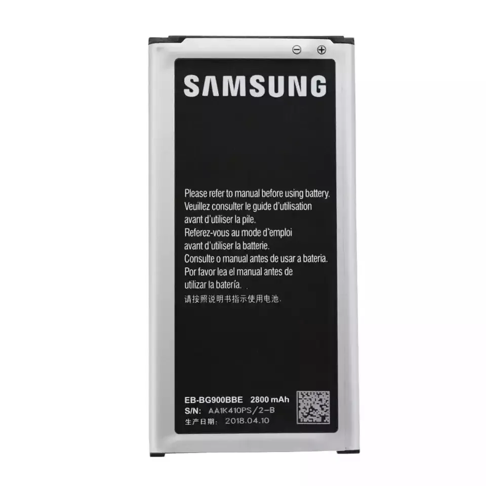 samsung S5 Аккумулятор для Galaxy S5 G900 G900S G900I G900F G900H 2800 мАч EB-BG900BBE с NFC Сменный аккумулятор