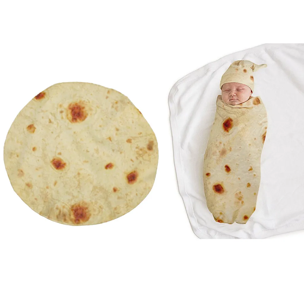 Детское одеяло Burrito, детское одеяло для новорожденных, s пеленка для сна, шапка, набор, одеяло для пеленания, смешное теплое Пеленальное Одеяло для младенцев