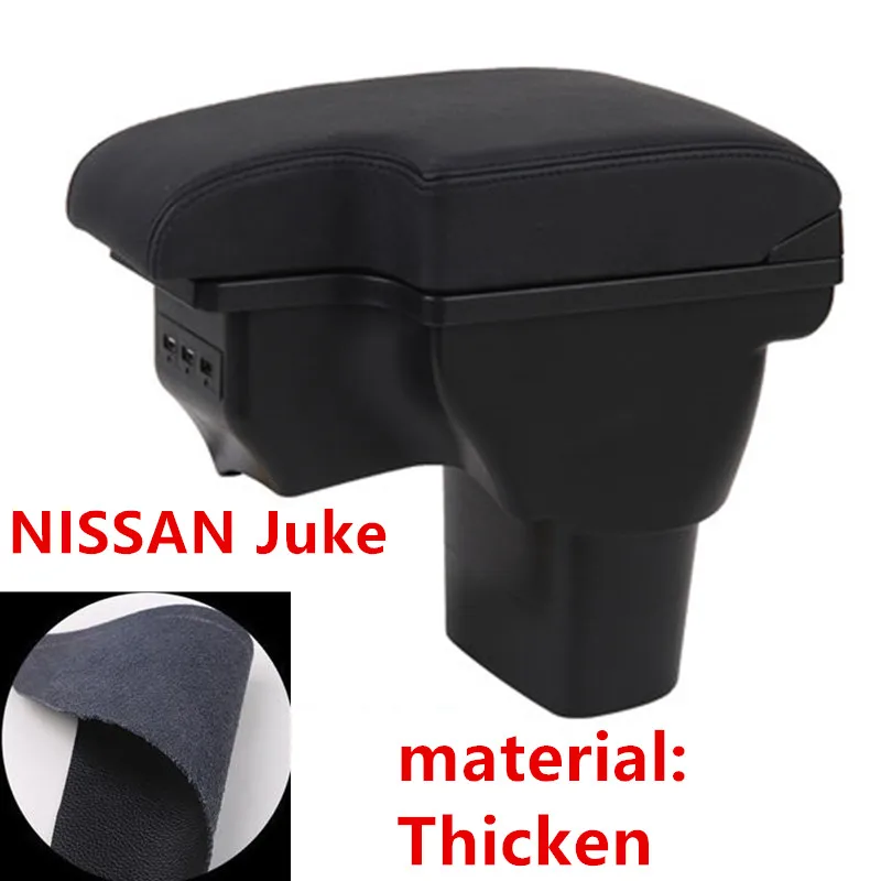  Para NISSAN Juke caja de reposabrazos usb