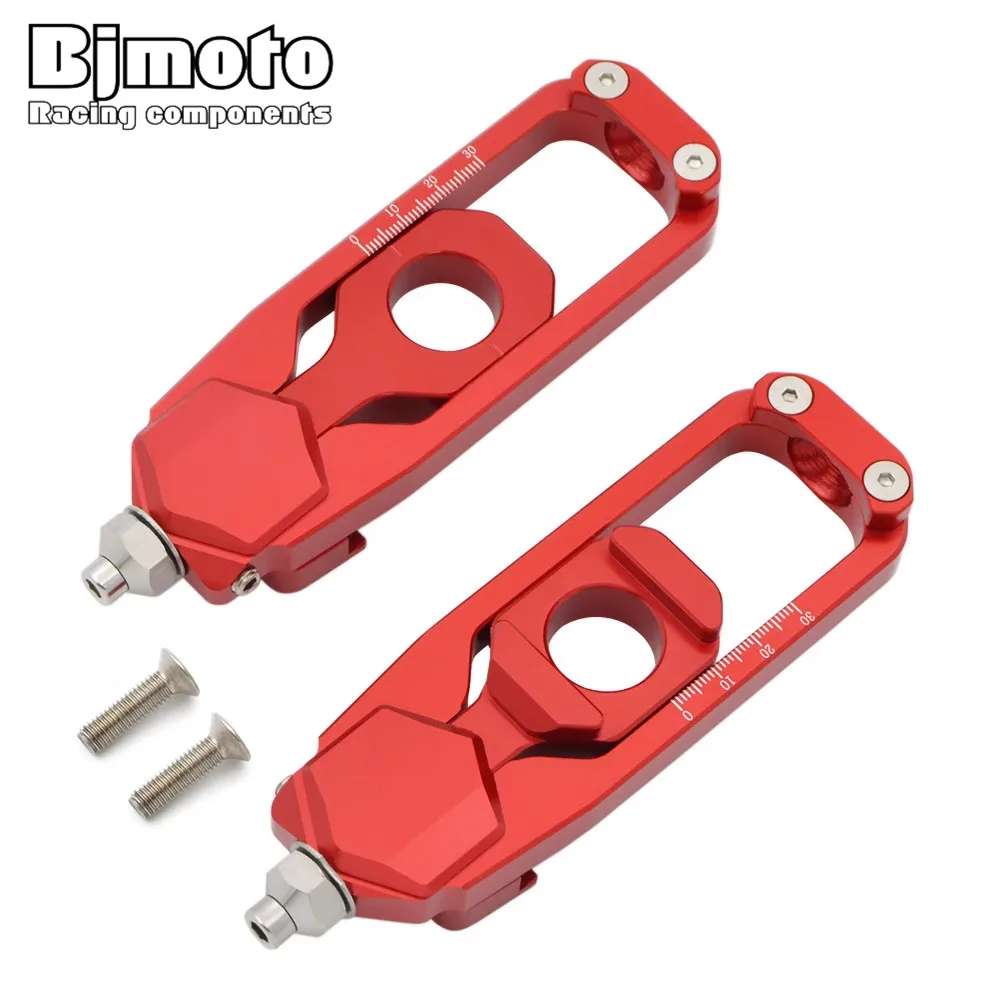 

BJMOTO For yamaha MT-09 MT09 FZ09 FZ-09 2013-2017 Aluminum CNC Chain Adjusters Tensioners Catena Regulator Motorcycle Part