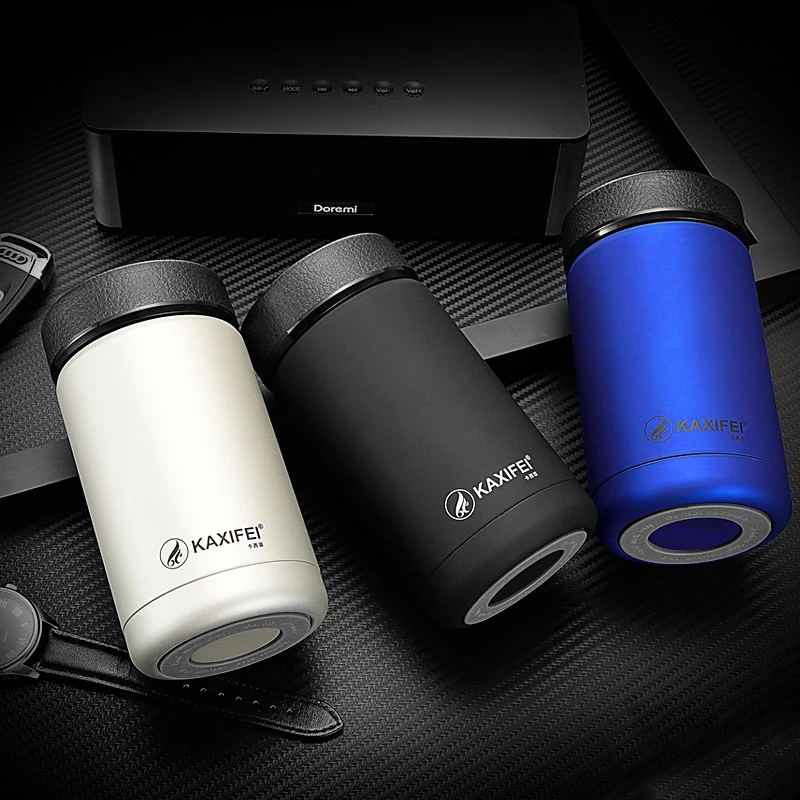 

400ML/680ML Thermos Bottles Insulated Cup 304 Stainless Steel Thermo Mug Water Bottle Vacuum Flask Coffee for Men Gift Thermocup