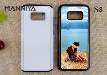 

MANNIYA Blank 2D Sublimation TPU+PC 2 in 1 tough Case for Samsung Galaxy S10 S20 Note 9 Note 10 with Aluminum Inserts 50pcs