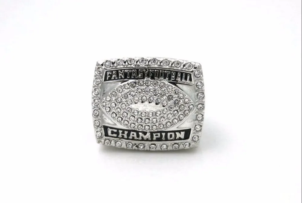 Ring High Quality 2015 fantasy Football Championship Ring
