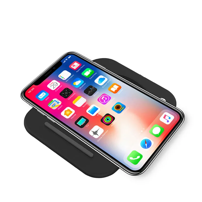 Qi Быстрое беспроводное зарядное устройство для iPhone X XS MAX XR 8 Plus складная