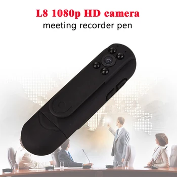 

Blueskysea L8 1080P HD Infrared Night Vision Camera Meeting Pen Mini Digital Video Recorder 2400mAh 12MP CMOS Free shipping