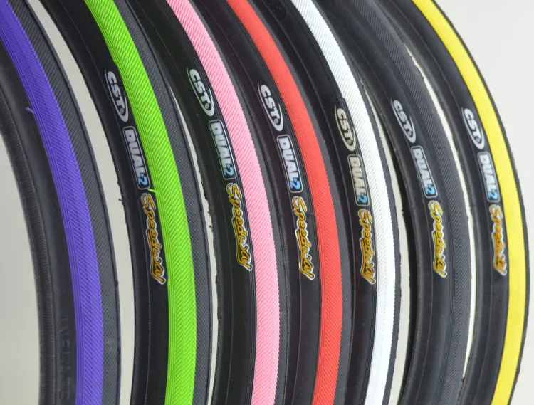 colored bike tires