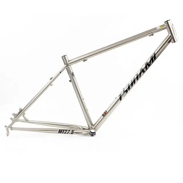 Reynolds 520 CR MO Steel MTB Bike Frame 27.5" 650B Classic Silver