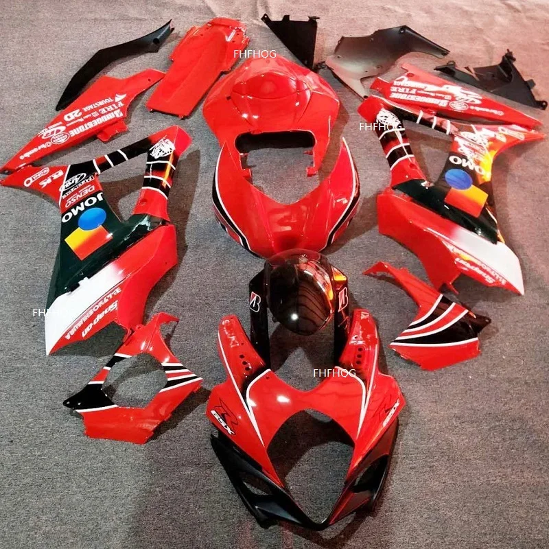 Лидер продаж Обтекатели для SUZUKI GSX R 600 750 k6 2006 2007 красный R600 R750 06 07 обтекатель