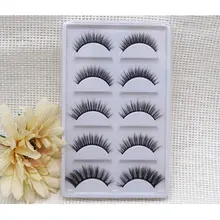 2018Mix 5 пар 3d норковые ресницы натуральные накладные ресницы толстые длинные черные норковые ресницы мягкий макияж ресницы искусственные ресницы