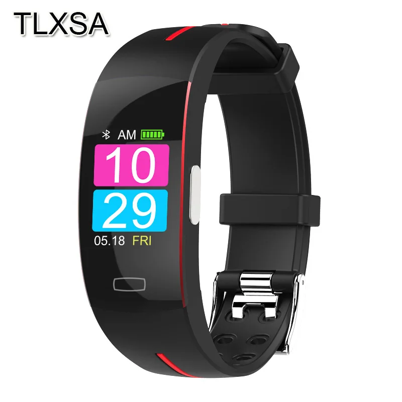 

Smart Bracelet ECG PPG Blood Pressure Heart Rate Monitor Smart Band Activity Tracker IP67 Waterproof Intelligent Wristband TLXSA