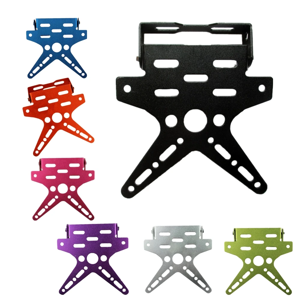 7 colors Universal Motorcycle Adjustable Registration Number License