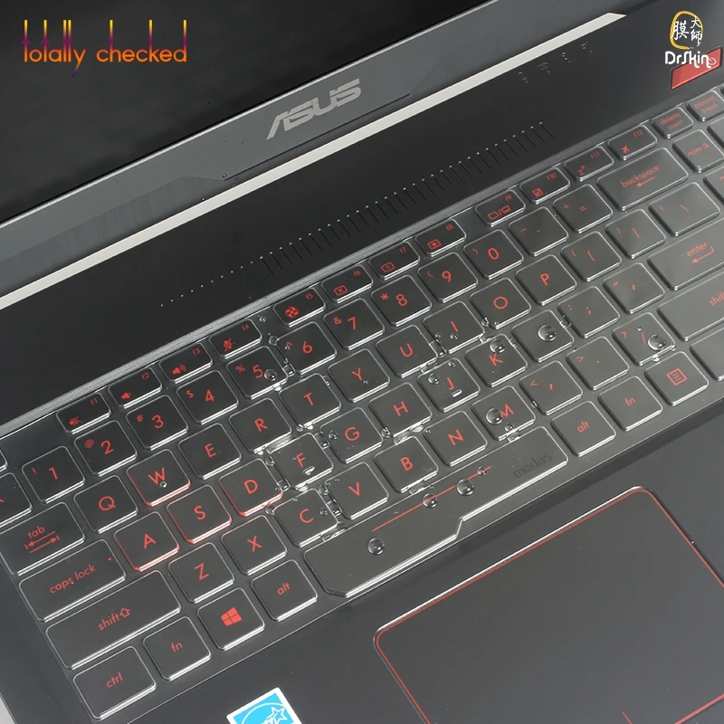 Ультратонкий ТПУ чехол для клавиатуры ноутбука ASUS Rog FX63VD FX63 FZ63VD ZX63VD7700 FX63VD7300