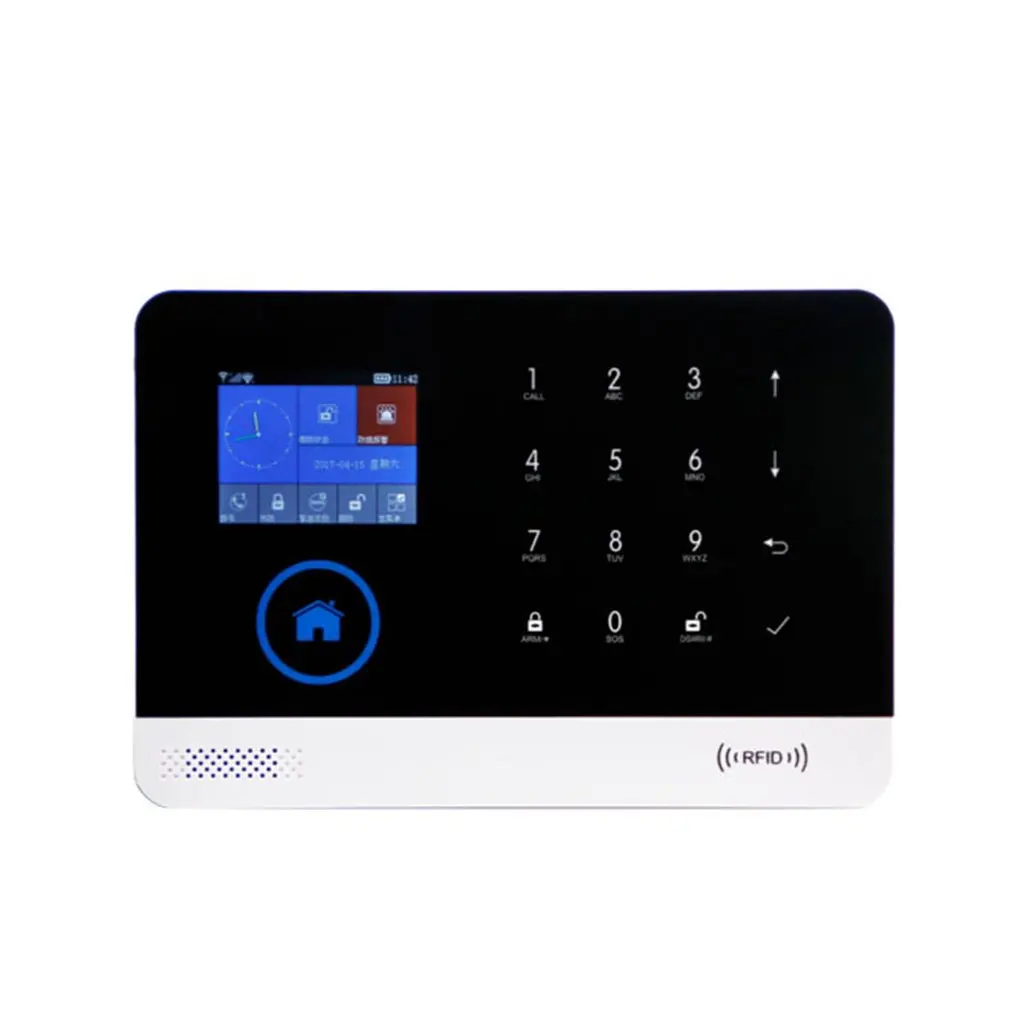 

Wireless GSM Autodial Security Burglar Intruder Alarm Systems Infrared Motion Sensor Door Detector for House Office US/EU Plug