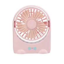 Портативный USB Перезаряжаемый вентилятор мини настольный вентилятор с ночным светом