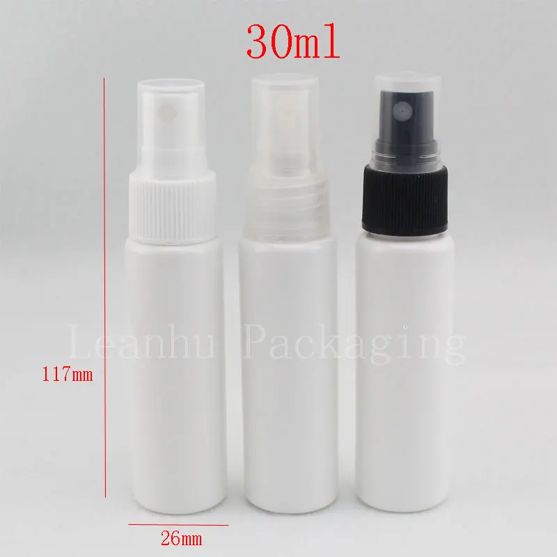 30ml white bottles with spray