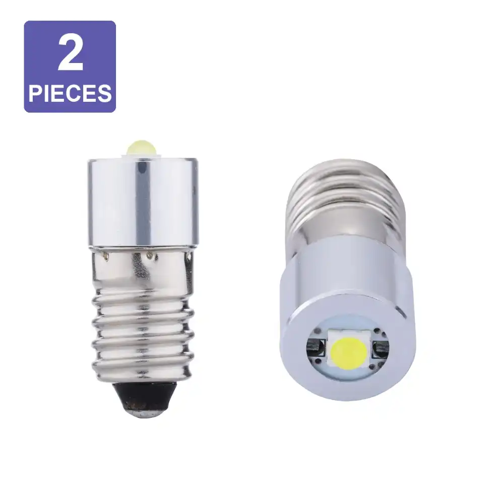 bombilla led e10 de 1w para linterna bombilla de repuesto blanca fria 3v 3 7 v 4 5 v 6v celda aa