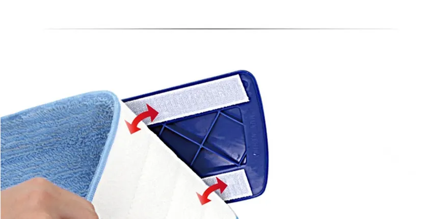 Fiber Spray Mop Head Floor cleaning cloth Paste The Mop To Replace Cloth Household Cleaning Mop Accessories cleaning cloth