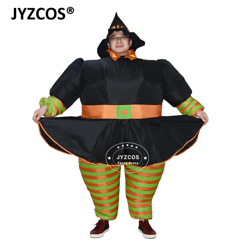 JYZCOS Adult Witch Inflatable Costume Halloween Costumes for Women 800 (5)