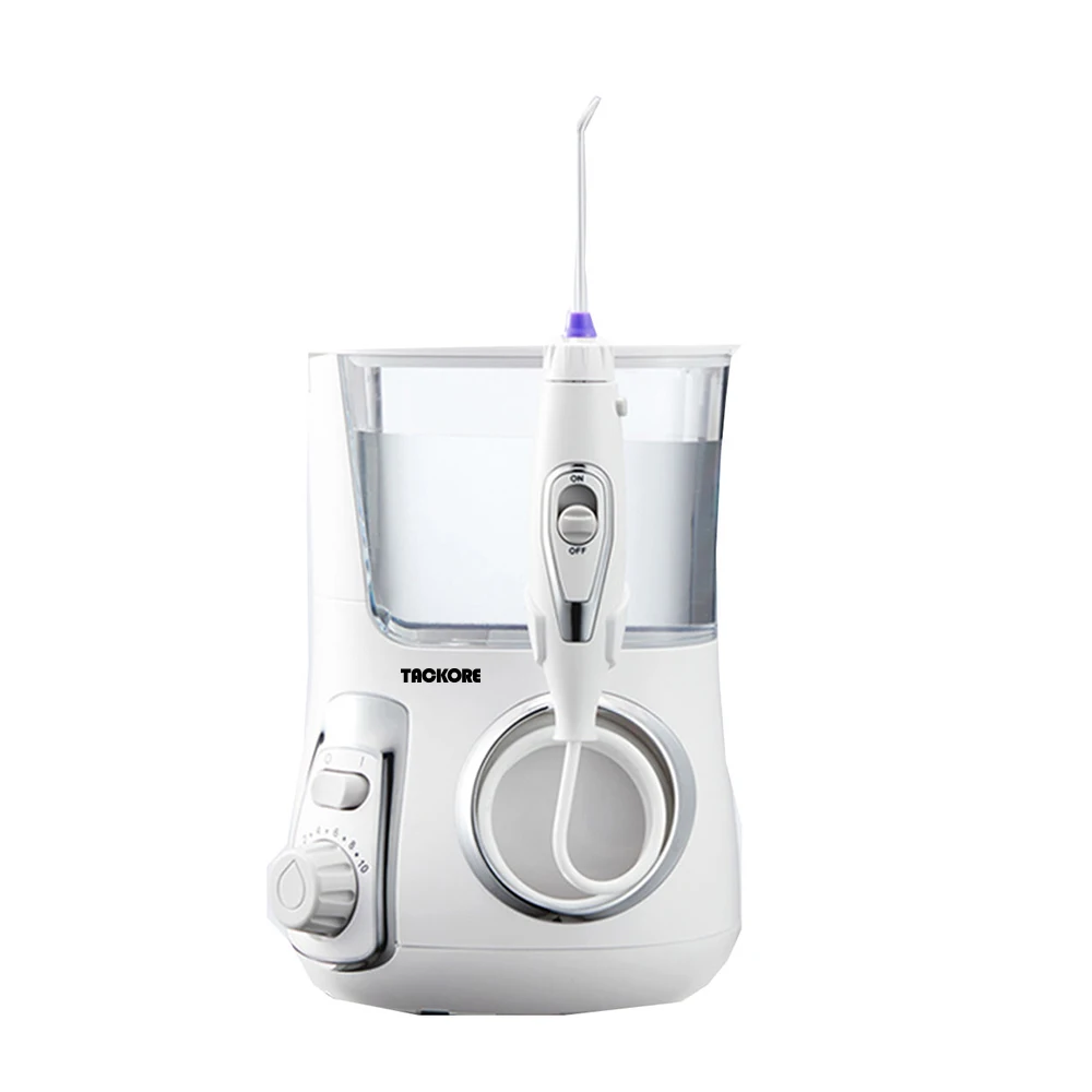 

Oral Irrigator 5pc Tips Dental Flosser 800ml Dental Irrigator Powerful Dental Water Jet Oral Hygiene Tooth Cleaner