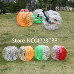 Бесплатная доставка 1,5 м надувной пузырь футбольный мяч бампер Бурлящий шарик Zorb пузырь Футбол