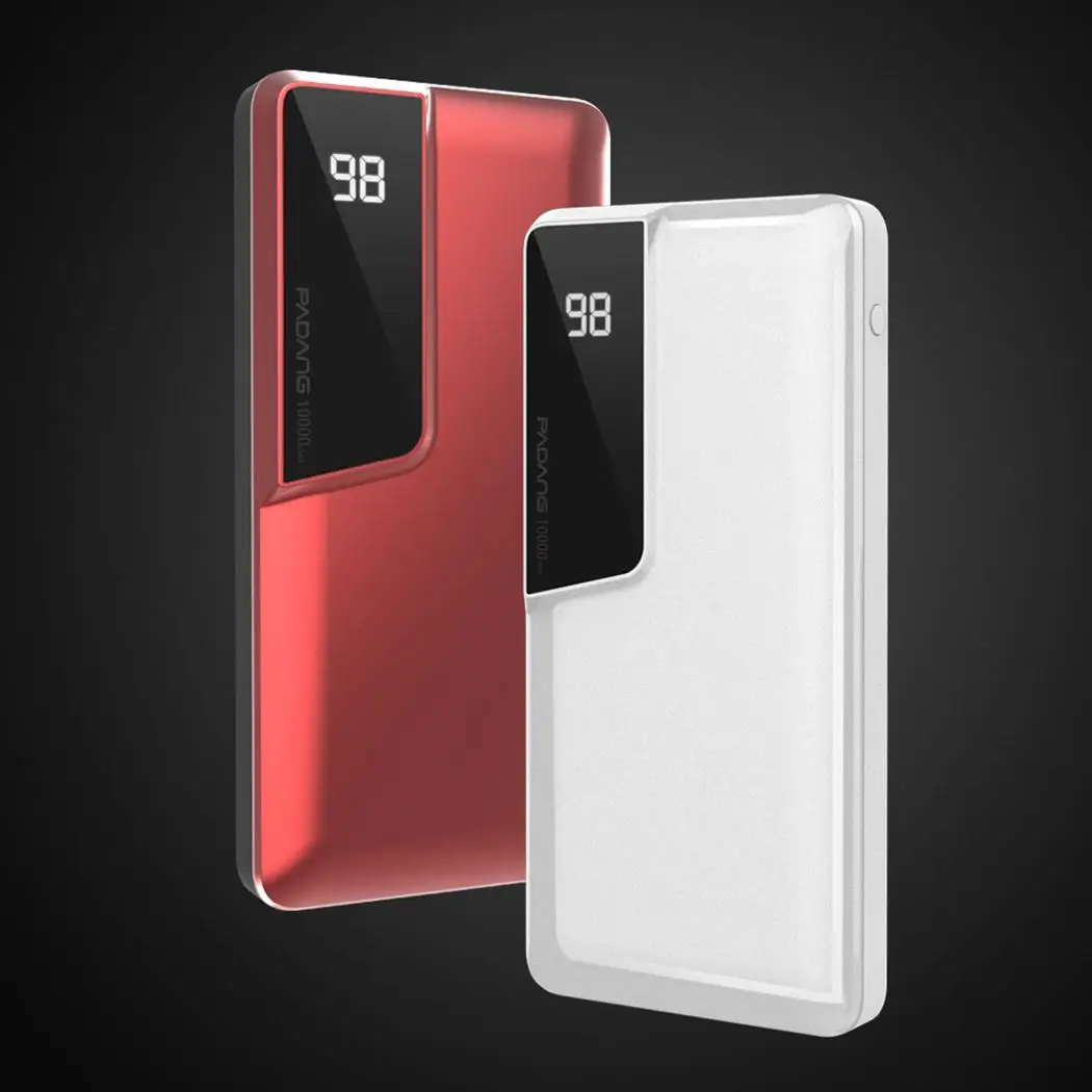 

10000mAh Portable External Battery Charger Power Bank for Light-weight and fashionable design. F106 Cell Phone
