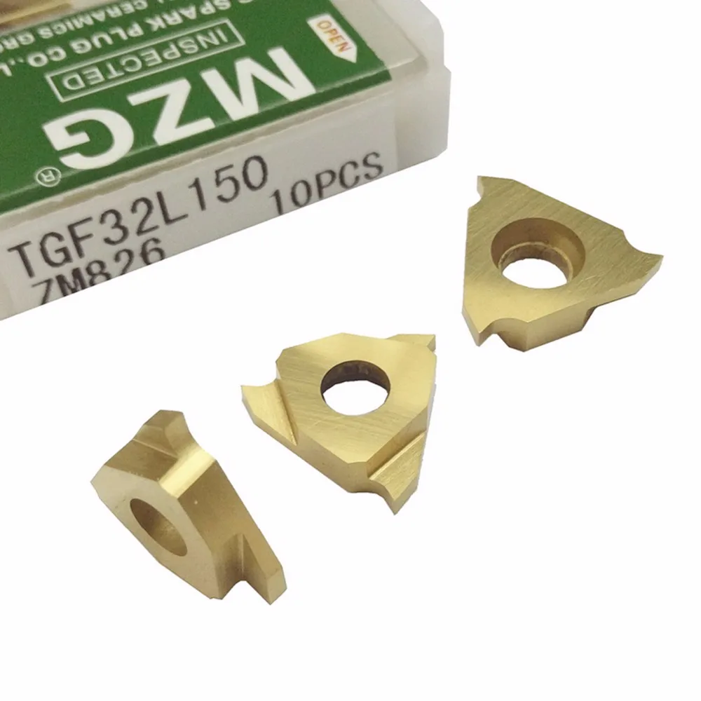 MZG Triangle TGF32L050 TGF32L075 ZM826 CNC Lathe Cutting Tools Stainless Steel Shallow Grooving